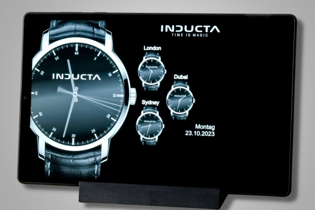 INDUCTA AG - Eventausrüstung & Weltzeituhr